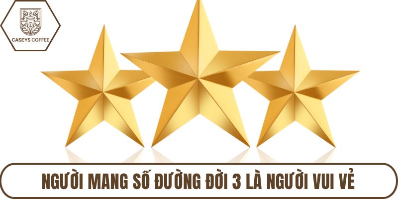 Người mang số đường đời 3 là người vui vẻ
