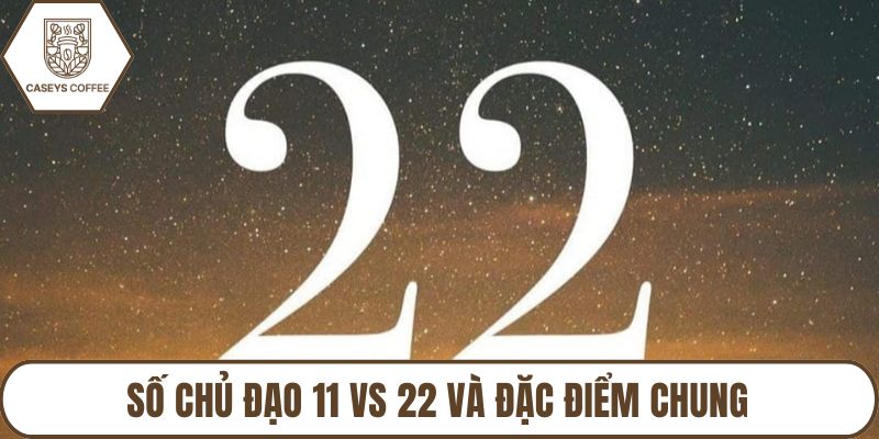 Số chủ đạo 11 vs 22 và đặc điểm chung